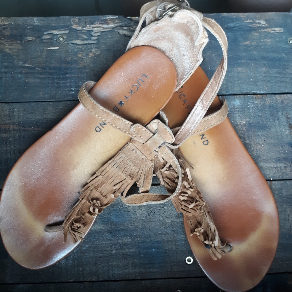 Suede Sandles